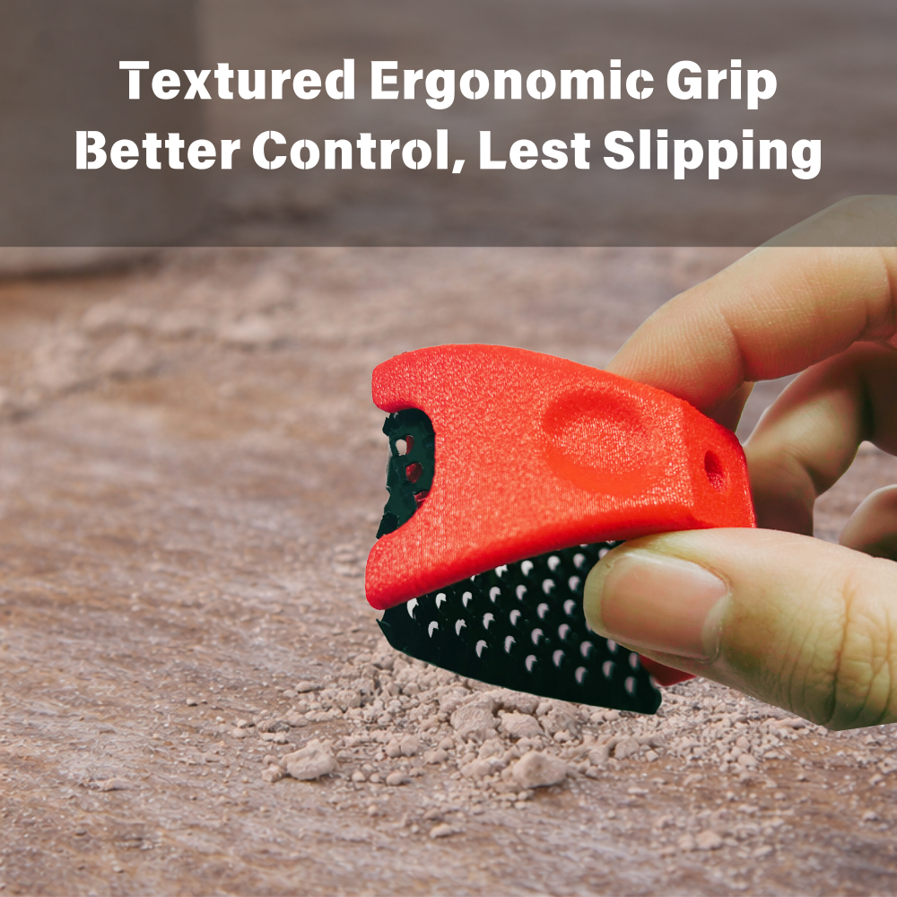 2 Pack Clay & Wood Rasp Tool with Textured Ergonomic Handle