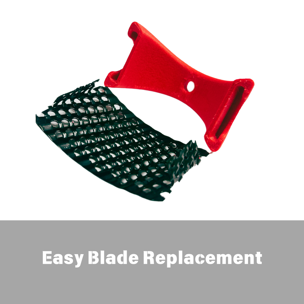2 Pack Clay & Wood Rasp Tool with Textured Ergonomic Handle